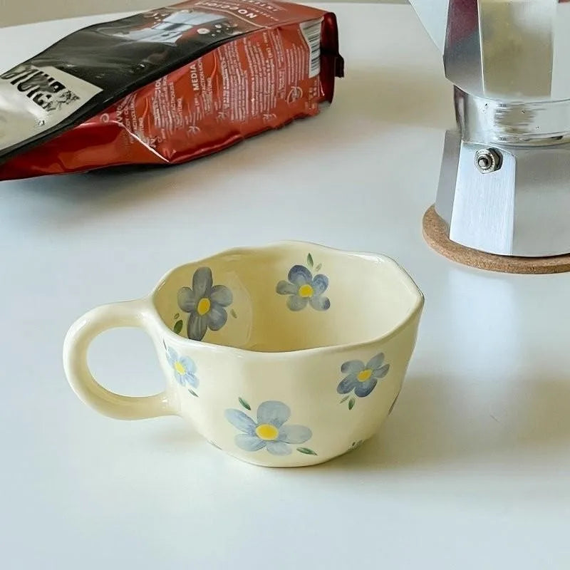 Tasse en céramique Fleurs